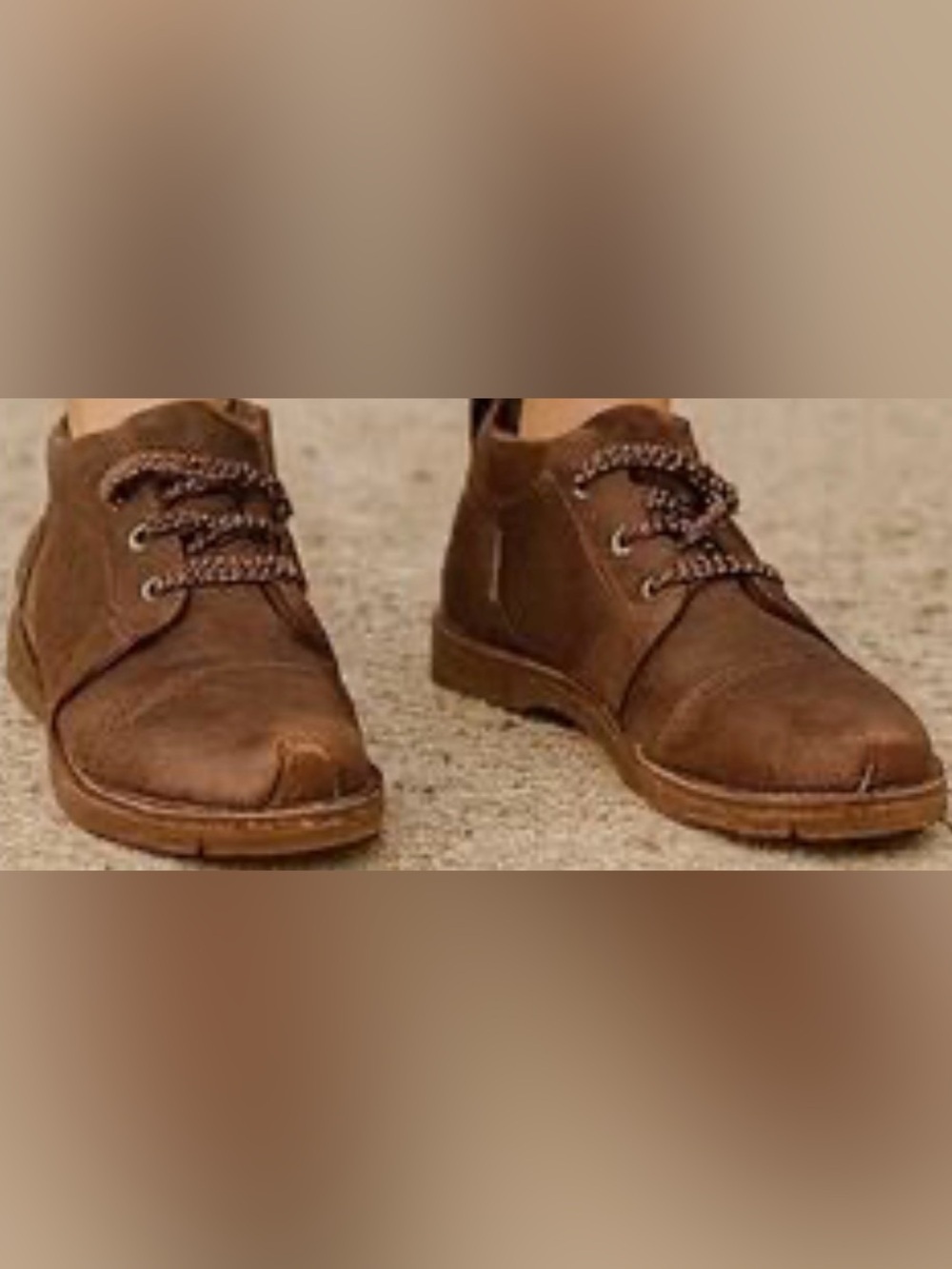 🌼🌸 BOBS From Skechers Chill Lugs Brown Ankle Chukka Boots-Size 6.5🌼🌸 - Picture 9 of 10